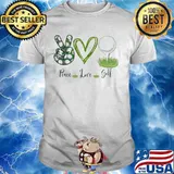 Peace Love Golf Grass Shirt
