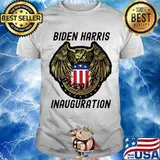 President Biden Harris Inauguration Day 2021 Political American Flag Eagle Shirt
