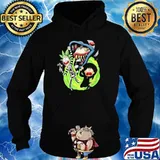 Rick Sanchez Morty Beetlejuice Cartoon Shirt
