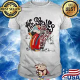 Rolling Stone Lips Pleased To Meet You Hope You Guess Signature Shirt