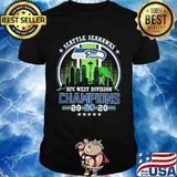 Seatle Seahawks Nfc West Division Champions 2020 City Green Shirt