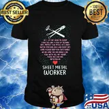 Sheet Metal Worker Heart As I Lay My Head To Sleep I Pray The Lord To Keep My Husband Quote Shirt