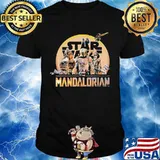 Star War The Mandalorian Sunset Shirt