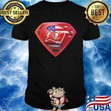 Superman Symbol Team Football Tampa Bay Buccaneers Shirt