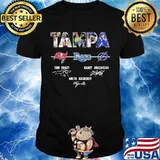 Tampa Rays Tom Brady And Randy Arozarena Nikita Kucherov Signature Shirt