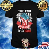 The End Of An Error Presidential Strong Hand Illustration 20 Usa Flag Shirt