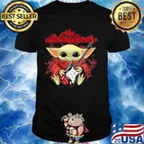 The Rolling Stones Baby Yoda Guitar Shirt