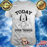 Today I Will Not Stress Over Things I Can’t Control Snoopy Yoga Shirt