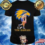 Tom Barrass Player Of Team Philadelphia Eagles Football Signature Shirt