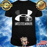 United Steelworkers Unity And Strength For Workers Flag Shirt