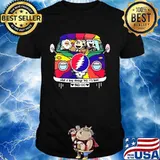 What A Long Strange Trip It’s Been Snoopy Bus Grateful Dead Shirt