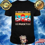 What The Puck Hockey Vintage Shirt