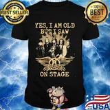 Yes I Am Old But I Saw Aerosmith On Stage Shirt
