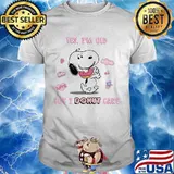 Yes I’m Old But I Donut Care Snoopy Shirt