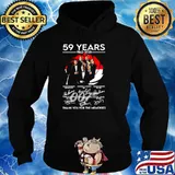 077 59 Years 1962 2021 Signatures Thank You For The Memories shirt