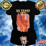 22 Years 1999 2021 Pokemon Shirt Ladies tee