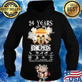 24 Years 1997 2021 One Peck Thank You For The Memories Skull Shirt Hoodie