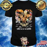 80 Years Of 1941 2021 Wonder Woman Signature Thank You For The Memories Shirt