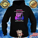 Behind Every TRuck Driver Who Believes In Himself Is A Mom Who Believed In Him First Hoodie