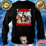 America love it or give it or give it back native american forever Sweater