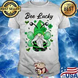 Bee Lucky Irish Gnome Patrick’s Day Shirt