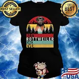 Best Rottweiler Dad Ever Ladies tee