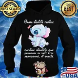 Chana Signifie Famillie Personne Ne Doit Stitch Shirt Hoodie