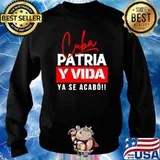 Cuba Patria y Vida Ya Se Acabo Sweater