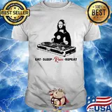 Eat Sleep Rave Repeat Monalisa Shirt