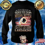 Five Things You Don’t Mess With American Nation Flag Shirt Sweater