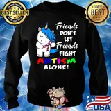 Friends Dont Let Friends Fight Autism Alone Sweater