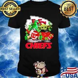 Gnome And Baby Yoda Chiefs Football Patrick’s Day Shirt