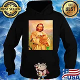 God Keanu Reeves Hug Baby Yoda shirt
