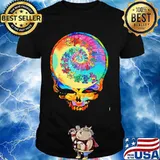 Grateful Dead Dancing Bear Skull Shirt