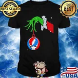 Grinch Green Merry Christmas Grateful Dead Shirt