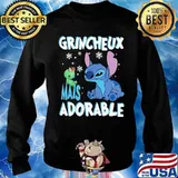 Grincheux Mais Adorable Stitch Shirt Sweater