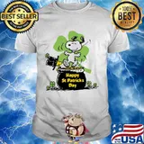 Happy St Patrick’s Day Snoopy And Woodstock shirt