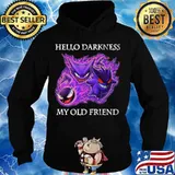 Hello Darkness My Old Friend Evil Gengar Pokemon Shirt Hoodie
