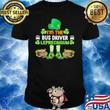 I'm The Bus Driver Leprechaun Irish Shirt