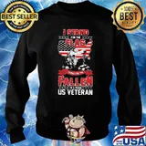 I Stand For The Flag I Kneel For The Fallen I’m A Proud Us Veteran Shirt Sweater