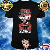 I Stand For The Flag I Kneel For The Fallen I’m A Proud Us Veteran Shirt