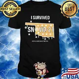 I Survived Snovid 21 Oklahomastrong Shirt