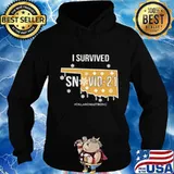I Survived Snovid 21 Oklahomastrong Hoodie