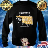 I Survived Snovid 21 Oklahomastrong Sweater