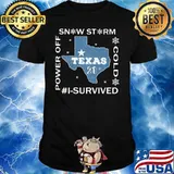 I Survived Texas Snow Storm Cold Power Off 2021 Shirt