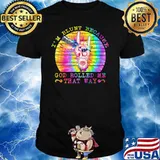 I’m Blunt Because God Rolled Me That Way Sunset Vintage Shirt