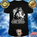 In Loving Memory Of Kenny Rogers Thank You For The Memories Signature Shirt