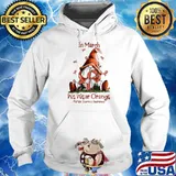 In March We Wear Orange Multipe Sclerosis Awareness Drawf Shirt Hoodie