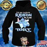 J’ai Pas Toujours Raison Mais Jamais Tori Stitch Drink Milk Shirt Hoodie