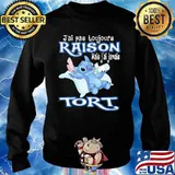 J’ai Pas Toujours Raison Mais Jamais Tori Stitch Drink Milk Shirt Sweater